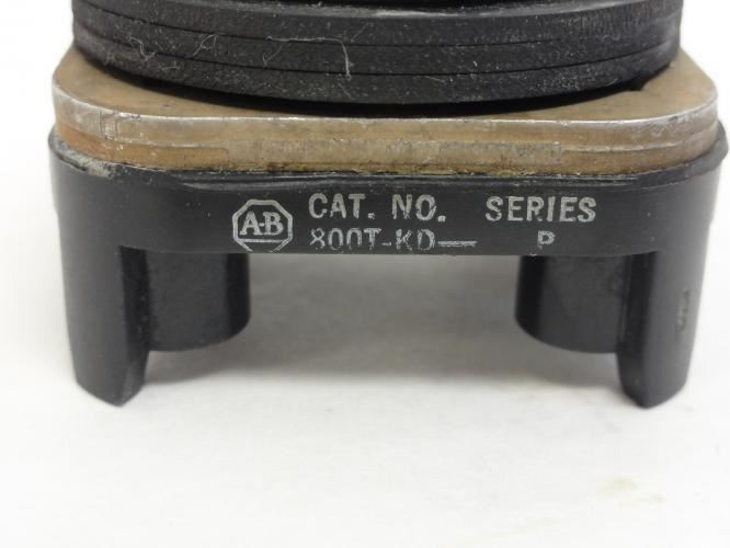 Allen-Bradley 800T-KD1; Operator Push button; 30.5mm; NO CONTACTS