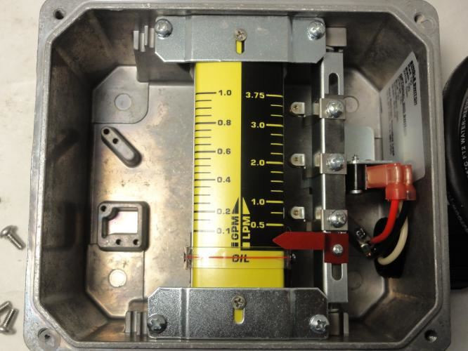 Omega HFL6101B; Flow Meter; 120VAC 0.1-1.0 GPM