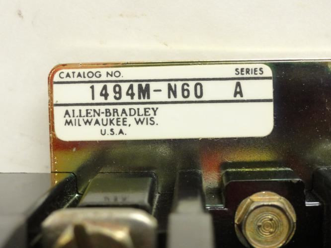 Allen-Bradley 1494M-N60; Remote Operated Disconnect Switch