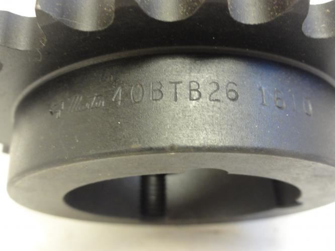 Martin 40BTB26-1610; Bushed Sprocket # 40; 26Teeth