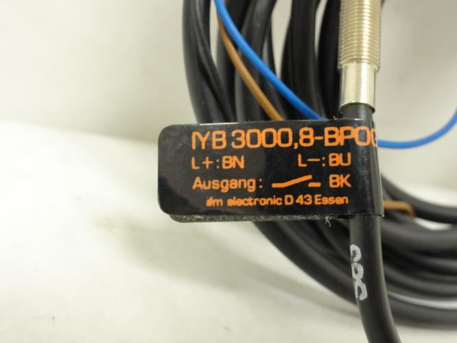 ifm IYB 30008-BP0G; Proximity Sensor; 10-36VDC; 2m Cable