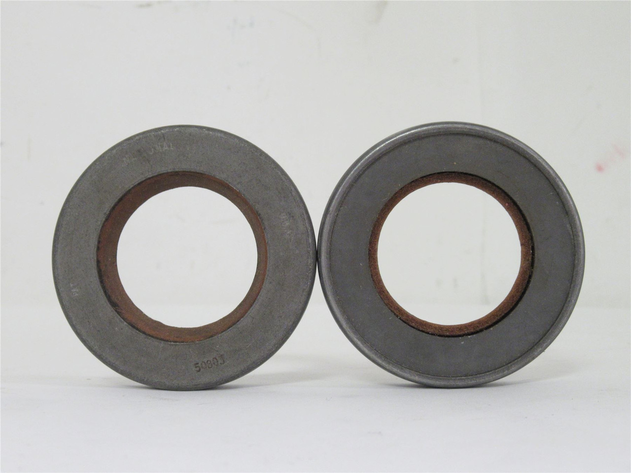 National 50803; Set-2 Oil Seals; 2.72"OD; 1.45"ID; 0.450"W