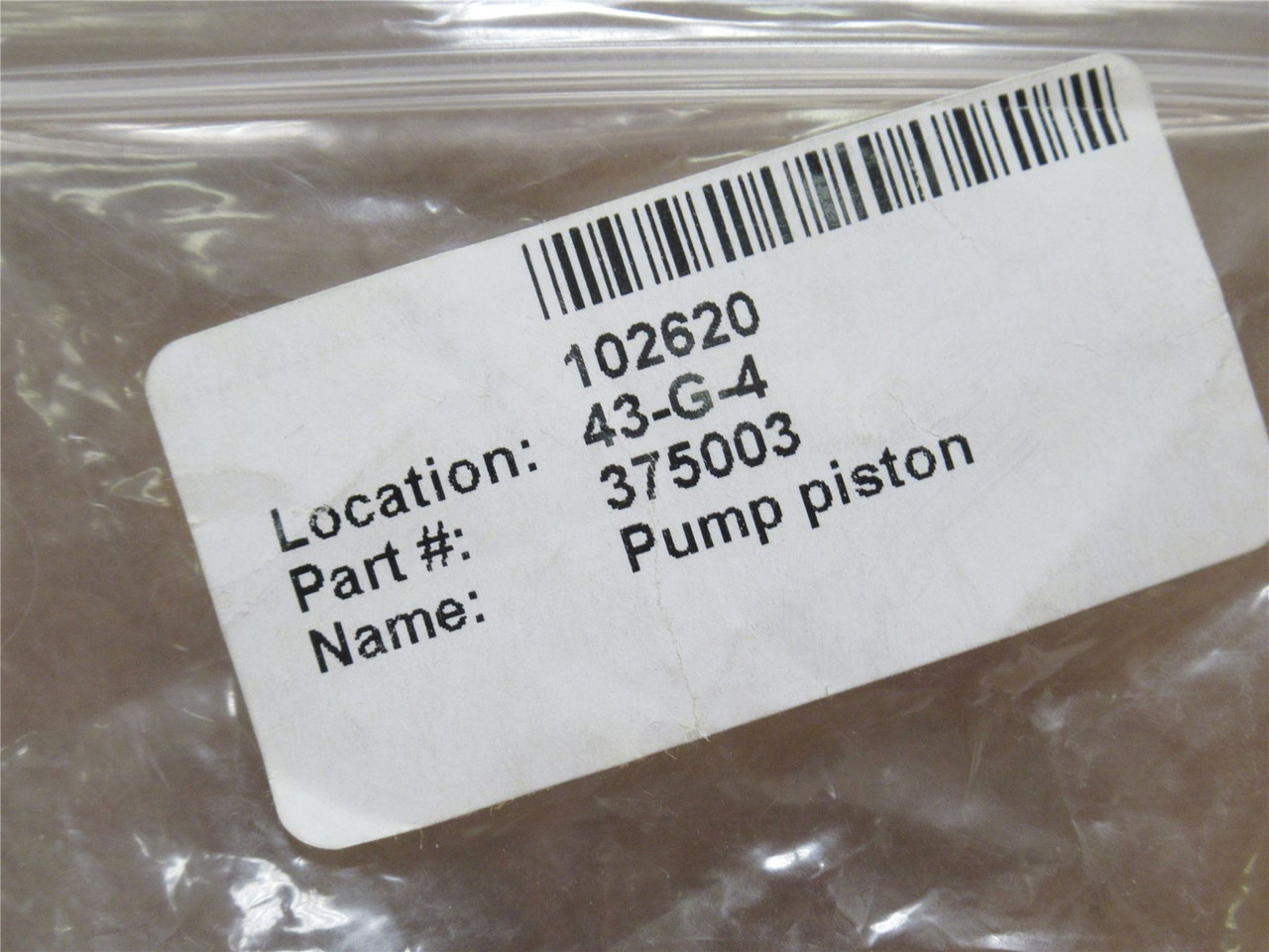 Videojet 375003; Pump Piston