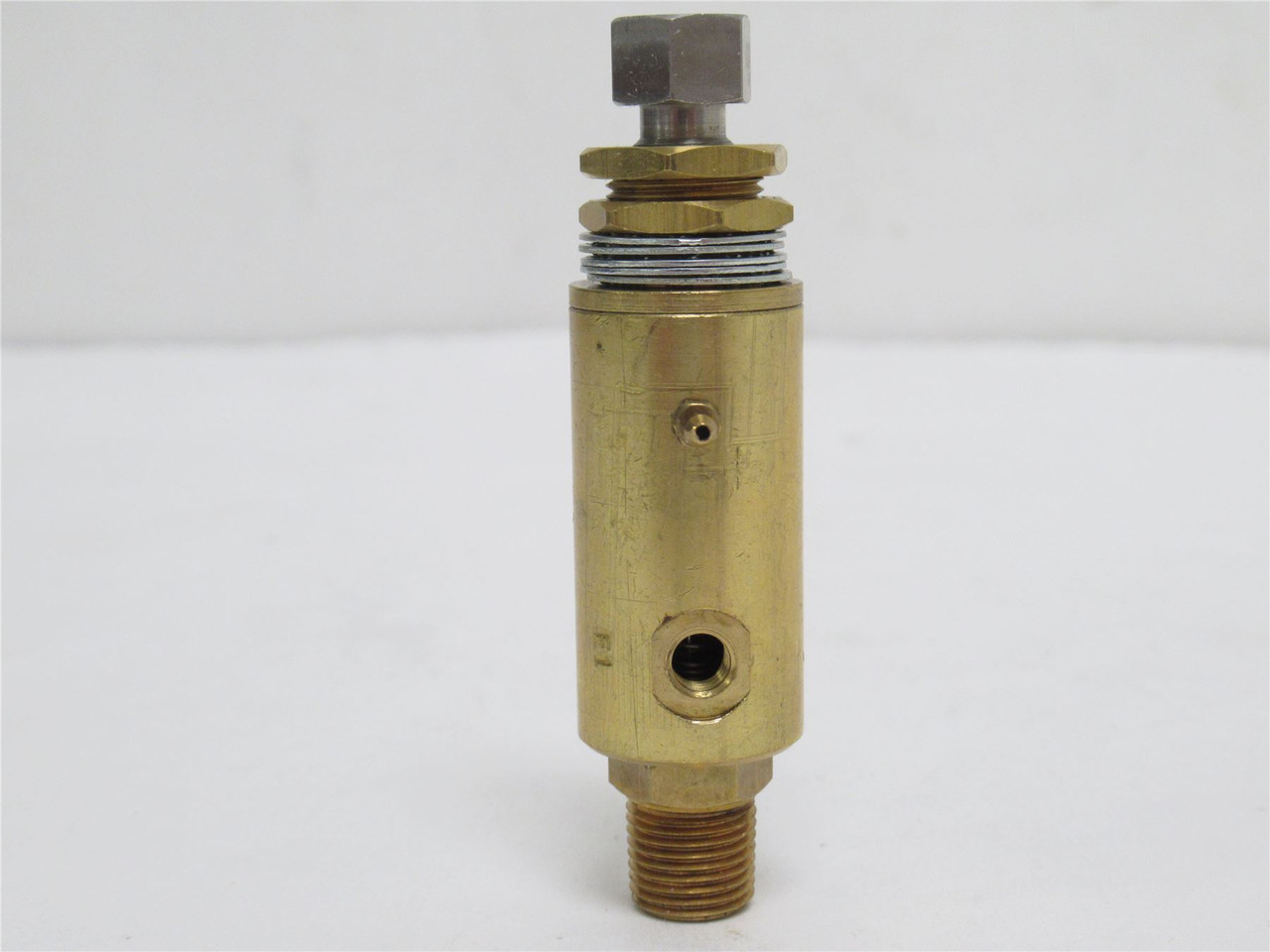 Clippard CS-0843; Brass Pneumatic Flow Control Valve; 1/8NPT