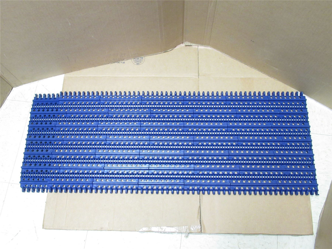 Intralox 33931075; Lot-8 Misc Belt Sections 39.1"W 12'L Total