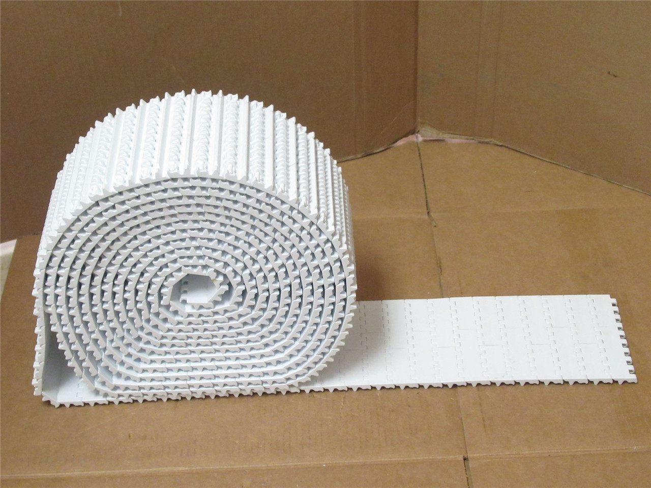 Intralox 52389337-24; Series 1600 Flat Top Belt 24'L x 5"W