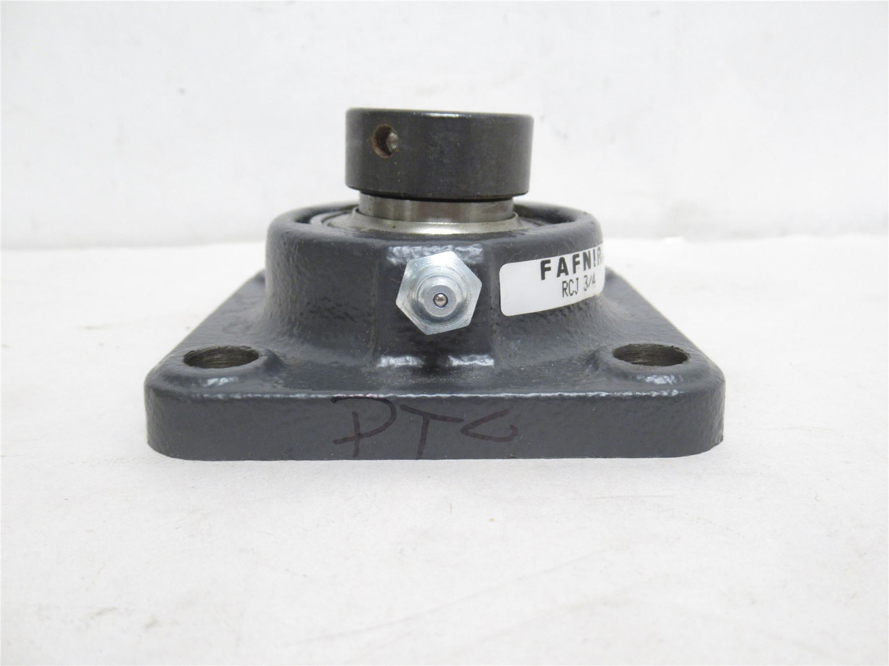 Fafnir RCJ-3/4; Flange Bearing; 3/4"ID; 4-Bolt Collar Locking