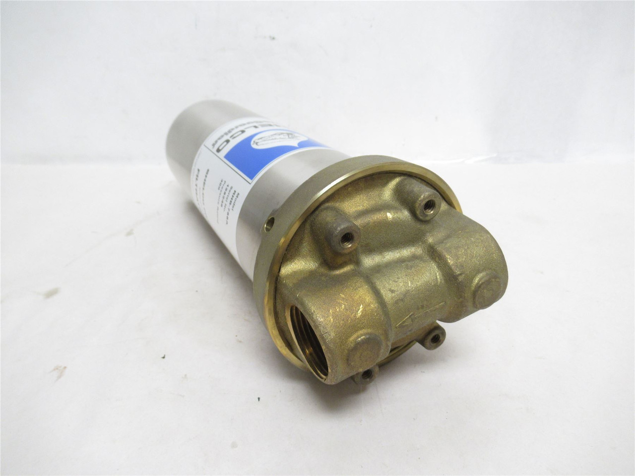 Shelco RHB-788A;  Cartridge Filter Housing; 1NPT; SS; Brass