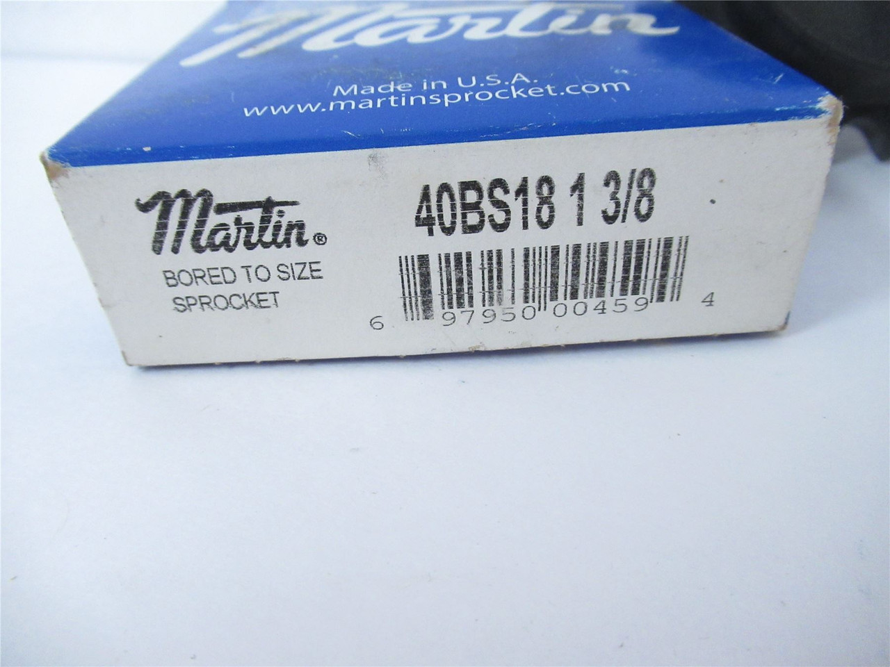 Martin 40BS18 1-3/8; Chain Sprocket #40; 18T 1-3/8" ID