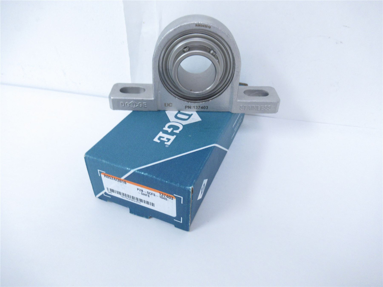 Dodge P2B-SCFS-104S-SHFS; PB Bearing SS 1-7/16"ID 137403