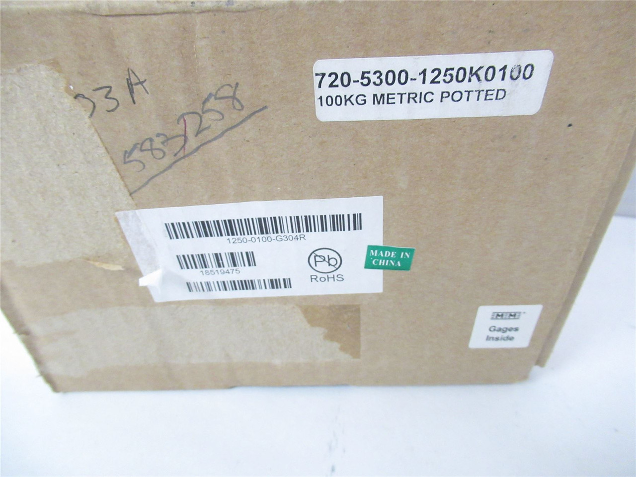 Vishay 1250; Load Cell 100Kg