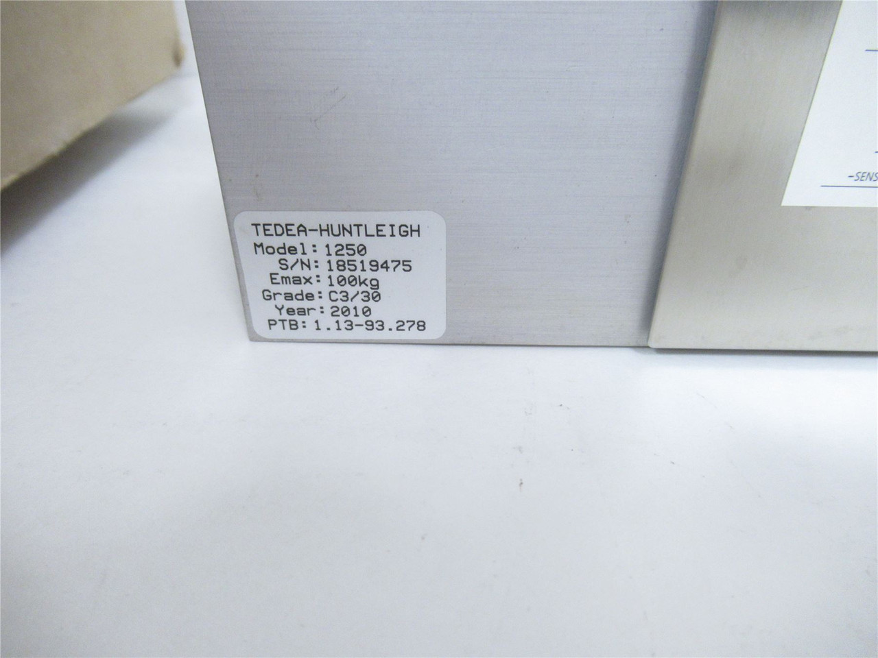 Vishay 1250; Load Cell 100Kg