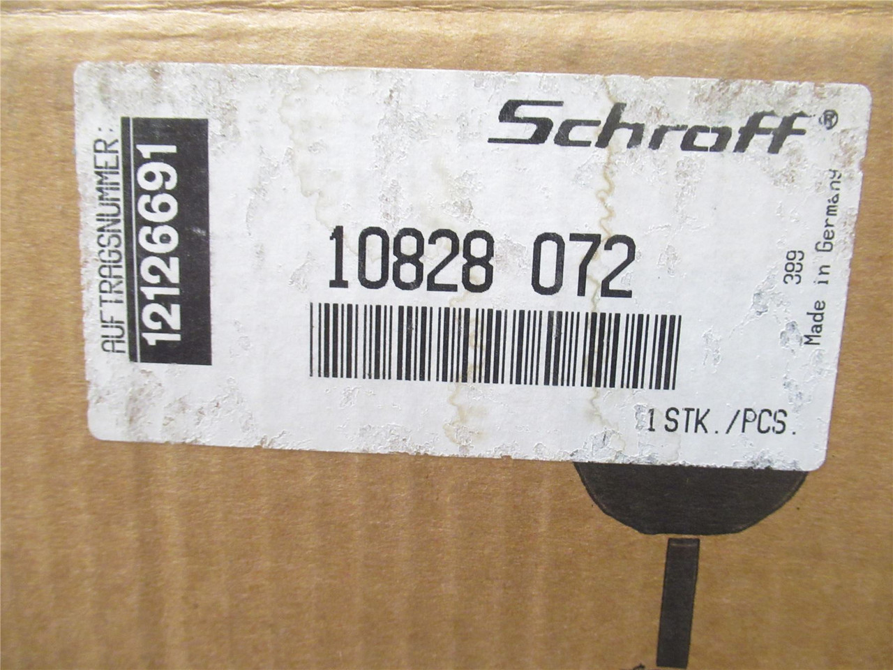 Schroff 10828-072; Metal Chassis 12.382"L x 17.559"W x 3.465"H