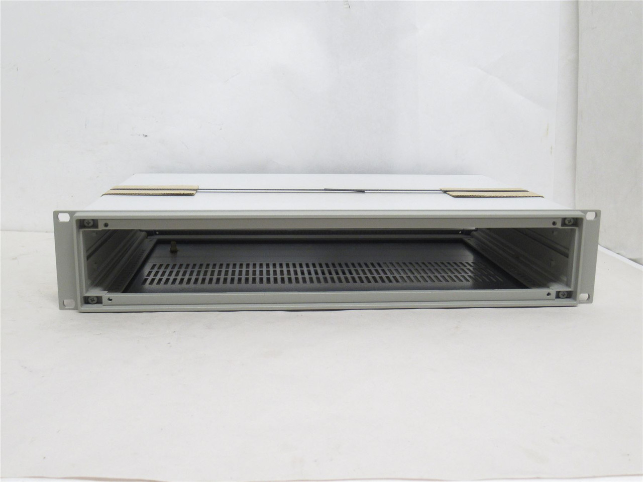 Schroff 10828-072; Metal Chassis 12.382"L x 17.559"W x 3.465"H