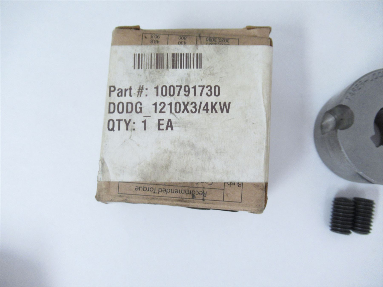 Dodge 1210X3/4KW ; Bushing TaperLock .75" ID Keyway 3/16x3/32