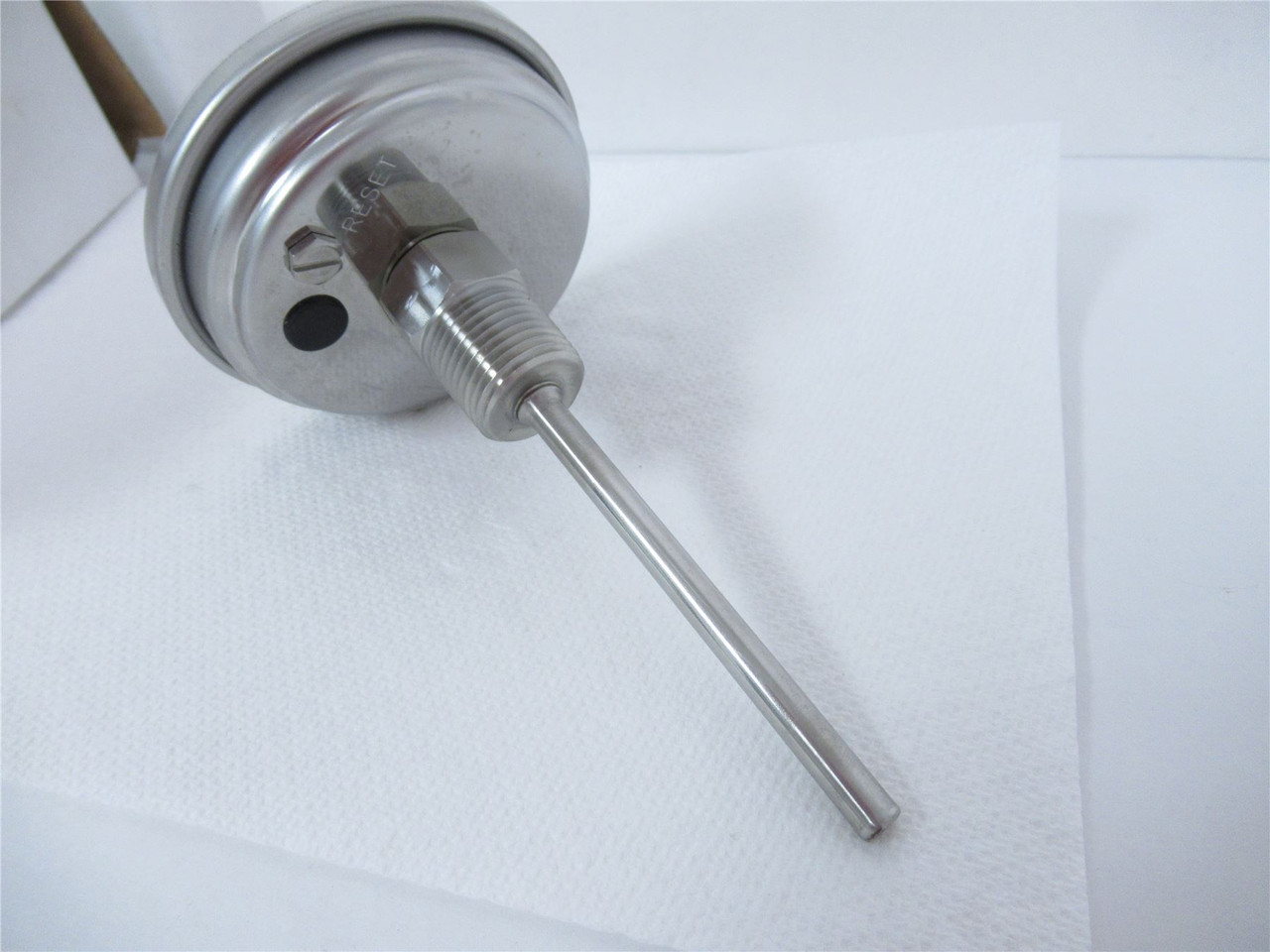 WIKA TG53 3" BM; Thermometer Bimetal Probe 20-240degF 1/2"NPT