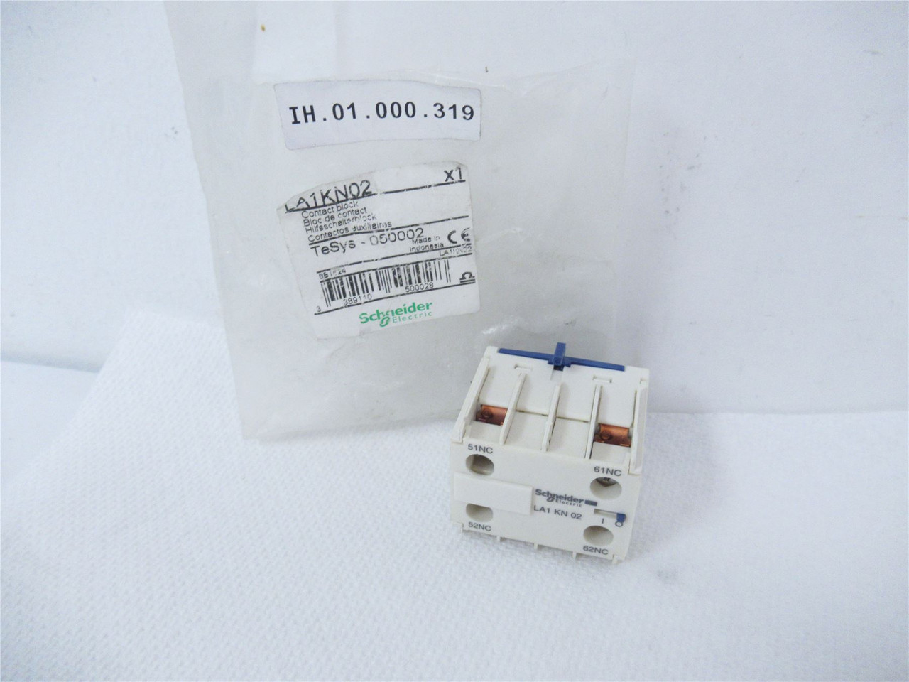Schneider LA1KN02; Contactor Auxillary 10A