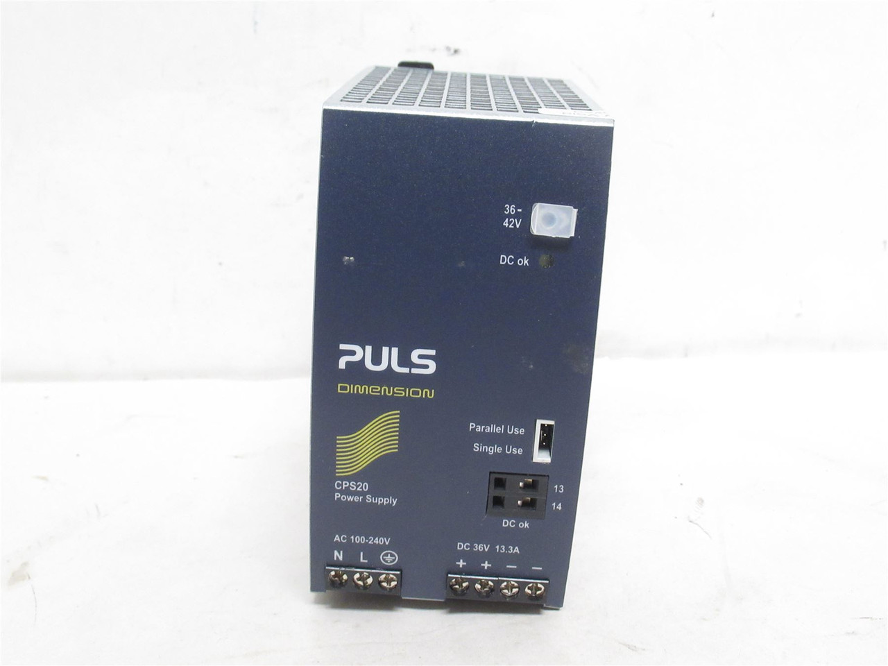 Puls CPS20.361; Power Supply OUT: 36-42VDC; 10.0amps or more
