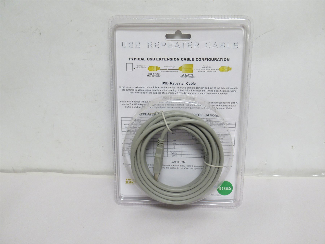 Micro-Connectors E07-110; Active Extension/Booster Cable