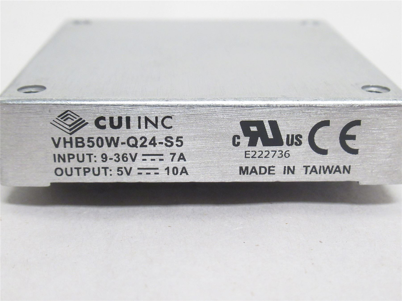 CUI VHB50W-Q24-S5; Isolated Module DC/DC Converter 9-36V In