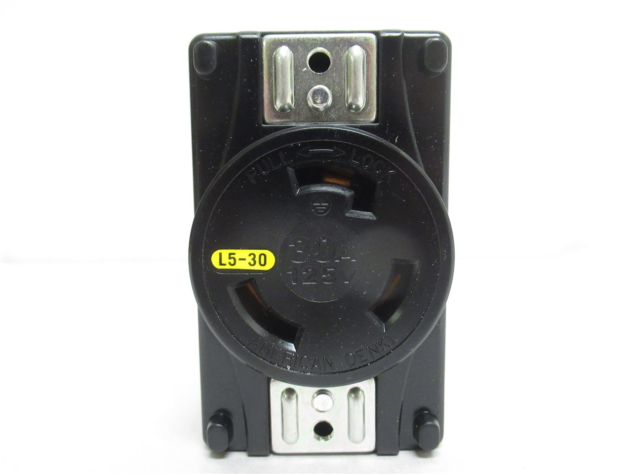 American Denki 3310-L5; Twist Lock Receptacle; 30A; 125V; 2P