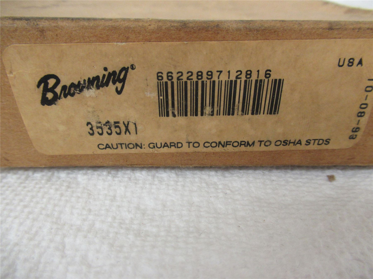 Browning 3535X1; Sprocket #35 Chain 1" Bore 35 Teeth