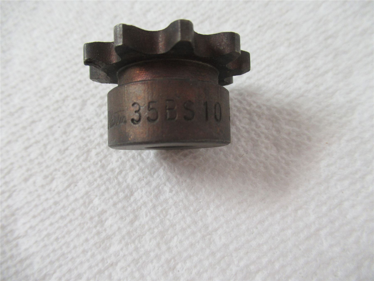 Martin 35BS10 3/8;  Sprocket #35 Chain 3/8"ID 10 Teeth