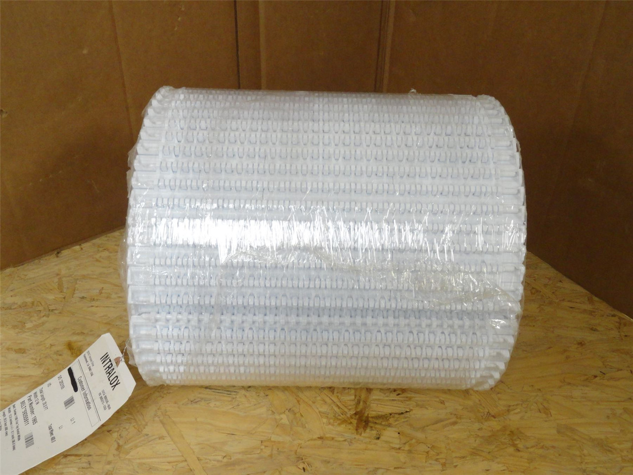 Intralox S1100-12-20; Flat Top Belting; 12" Wide x 20' Long