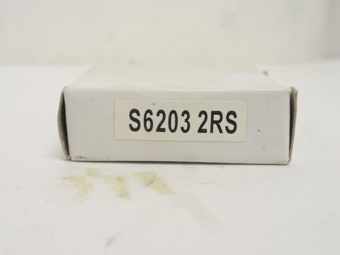 SMT S6203-2RS; Ball Bearing SS; 17mm ID x 40mm OD x 12mm Wide