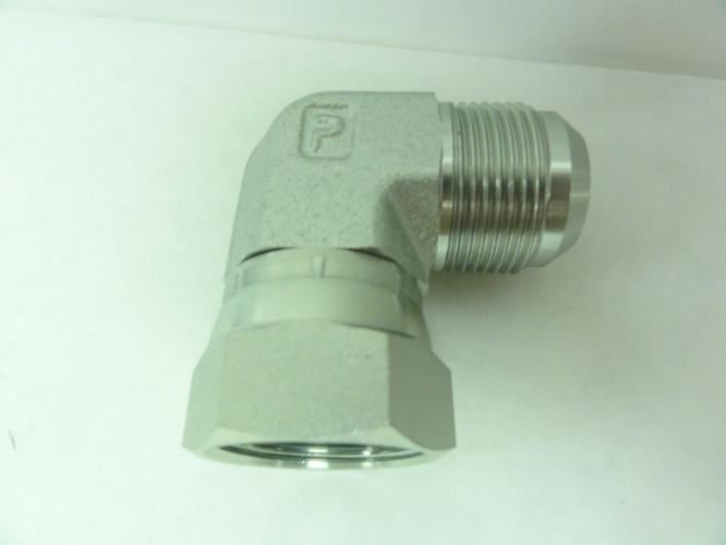 Parker 16 C6X; Swivel Nut Elbow; 90Deg; 1 JIC x 1 JIC