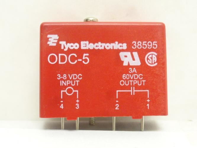 Tyco ODC-5; Output Module; In: 3-8VDC; Out: 60VDC; 3 Amps