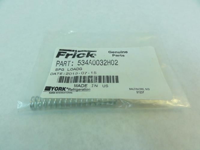 Frick 534A0032H02; Loading Spring