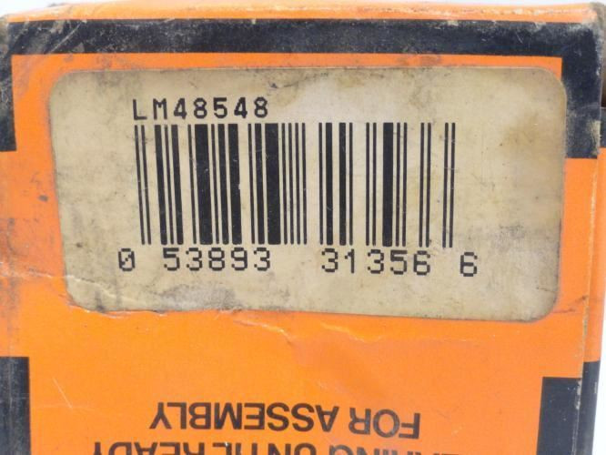 Timken LM48458; Tapered Rolling Bearing Cone; 1-3/8" ID