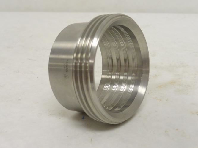 Industry-Std 13Y397; Threaded Long Ferrule; SS-304; Size: 2"