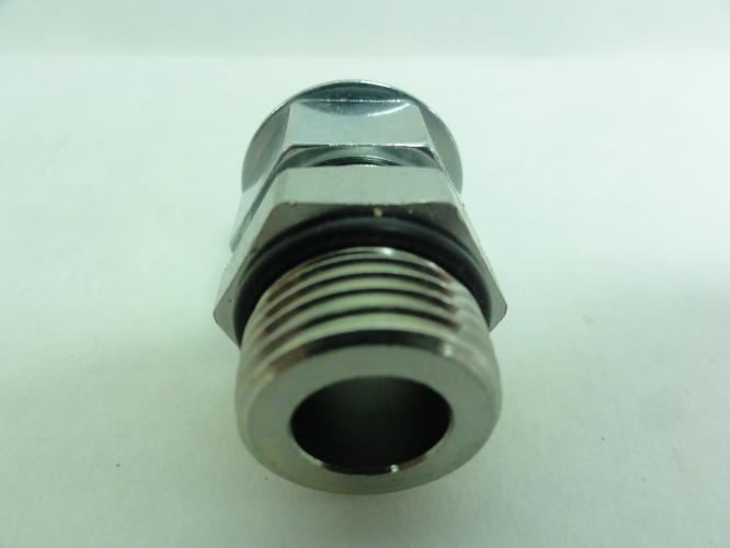 Parker 8 F50HA0-S; Pipe and Port Nipple; 3/4-16 UN/UNF-2A