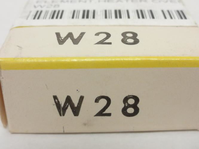 Allen-Bradley W28; Overload Heater Element; SER: W