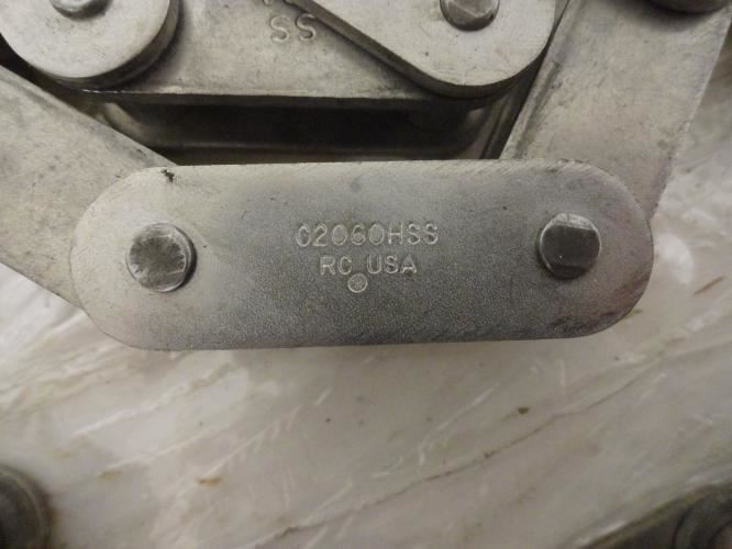 Rexnord C2060HSS; Roller Chain; 1-1/2" Pitch; 42 Links; 63" L