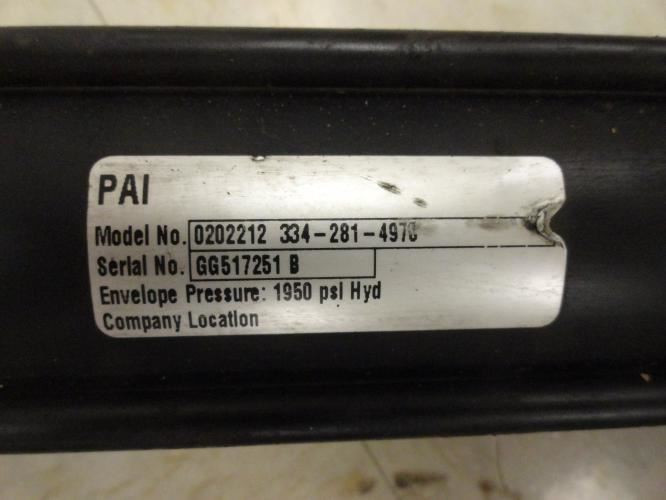 PAI 202212; Hydraulic Cylinder 2-1/2"ID x 22" stroke