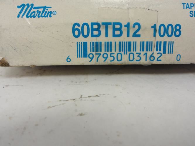 Martin 60BTB12-1008; Bushed Sprocket # 60; 12Teeth