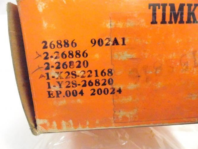 Timken 26886 902A1; TRB Two-Single-Row Assembly <4 OD