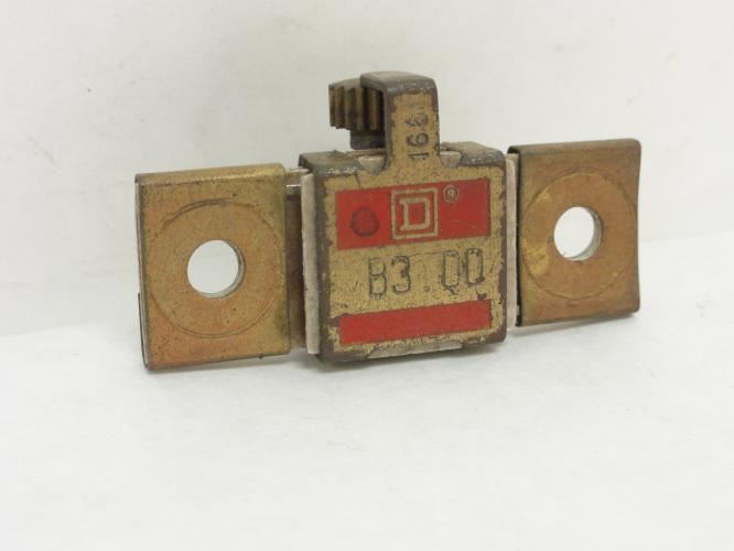 Square D B3.00; Overload Heater Element Series: B