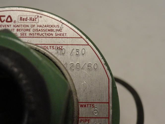 ASCO 832426; Solenoid Valve 120V/60Hz; 1/4" NPT