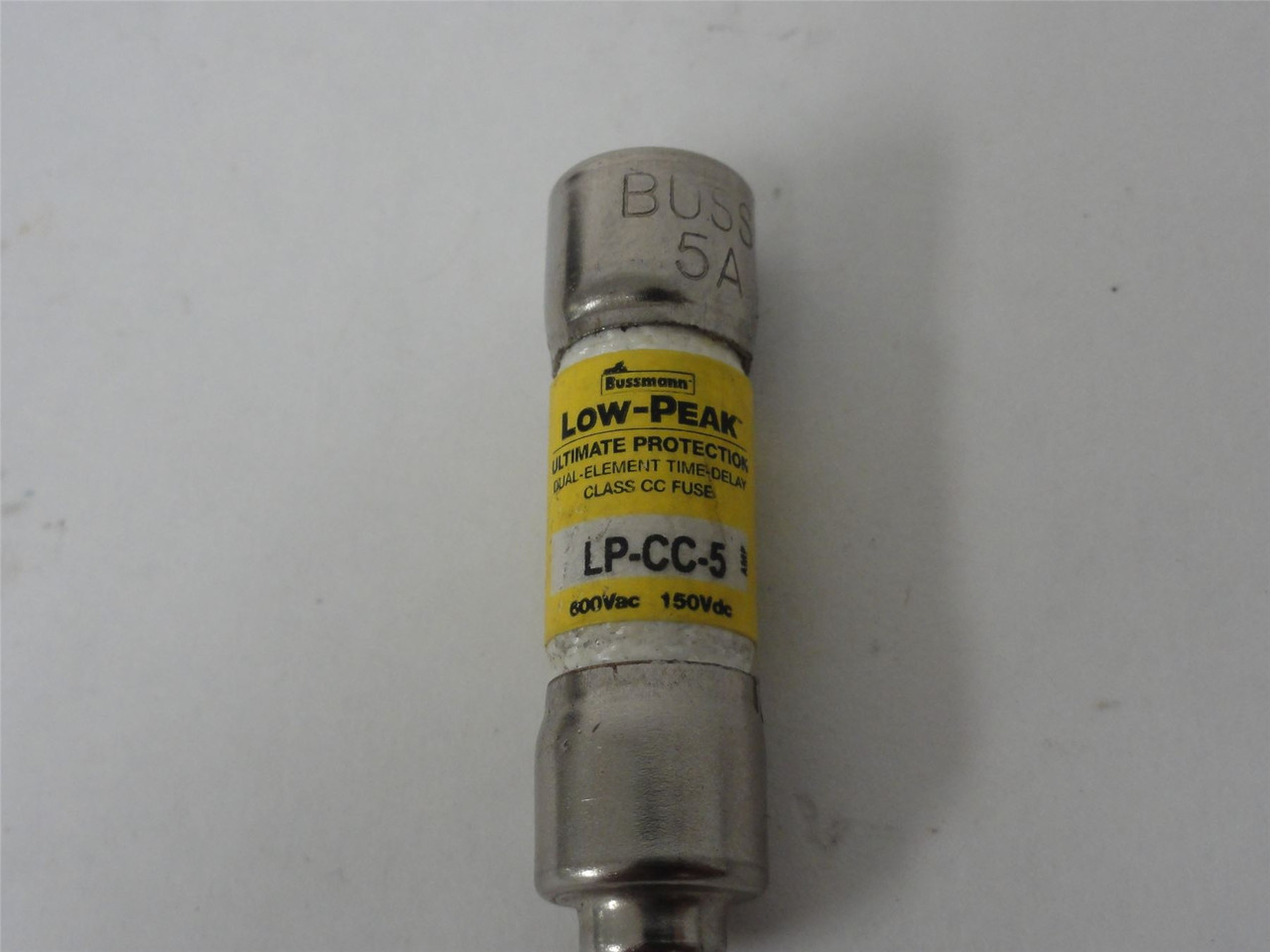 Bussmann LP-CC-5; Fuse; 5A; 600VAC
