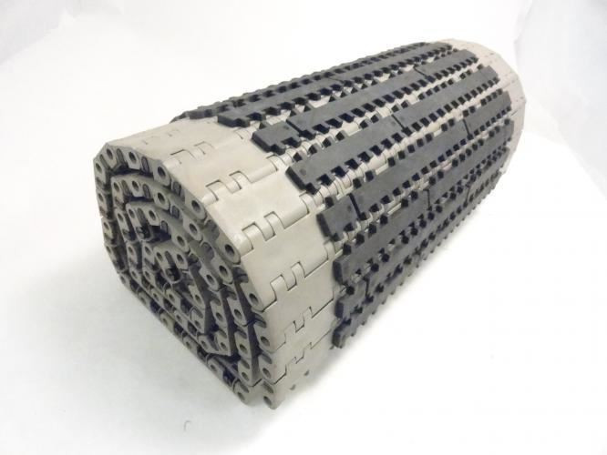 Rexnord HP7705/06-18; RubberTop Chain; 46" L x 15-1/8" W