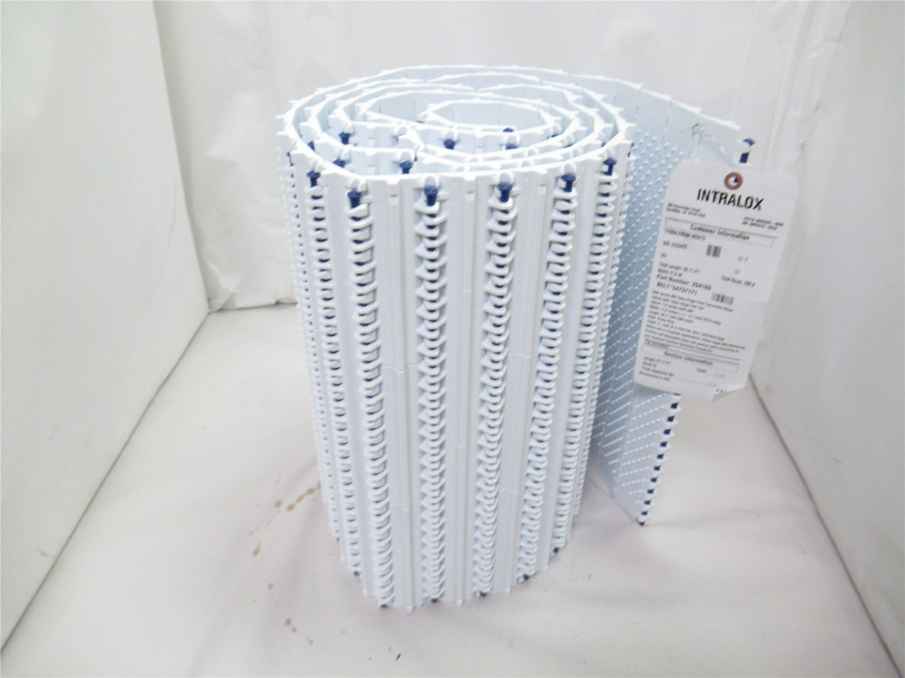 Intralox 54737171; Flat Top Ser: 800 Belt; 12ft x 17.9" W