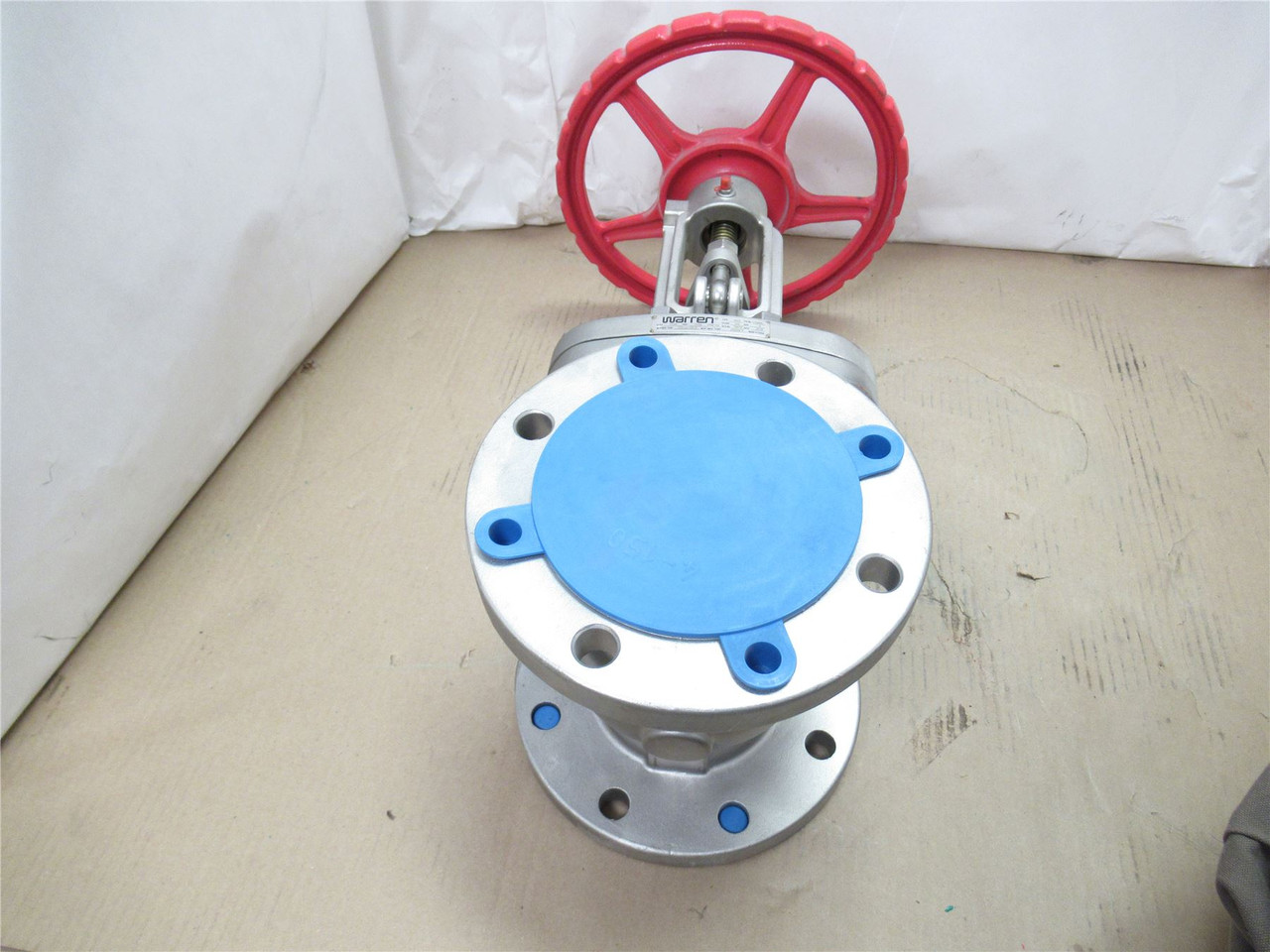 Warren 4-1156WA; Flanged Gate Valve; SS; Size: 4"; Class: 150