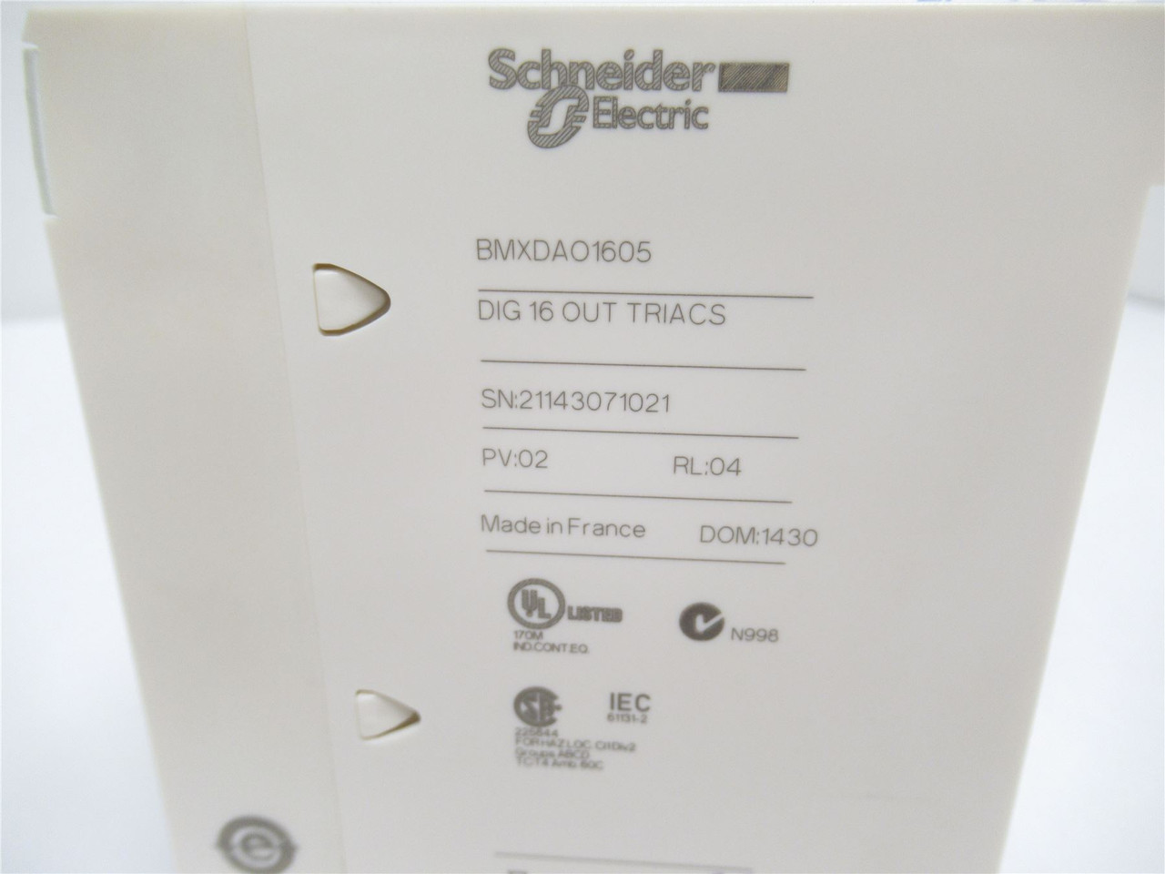 Schneider BMXDA01605; Digital Output Module; 16 Out