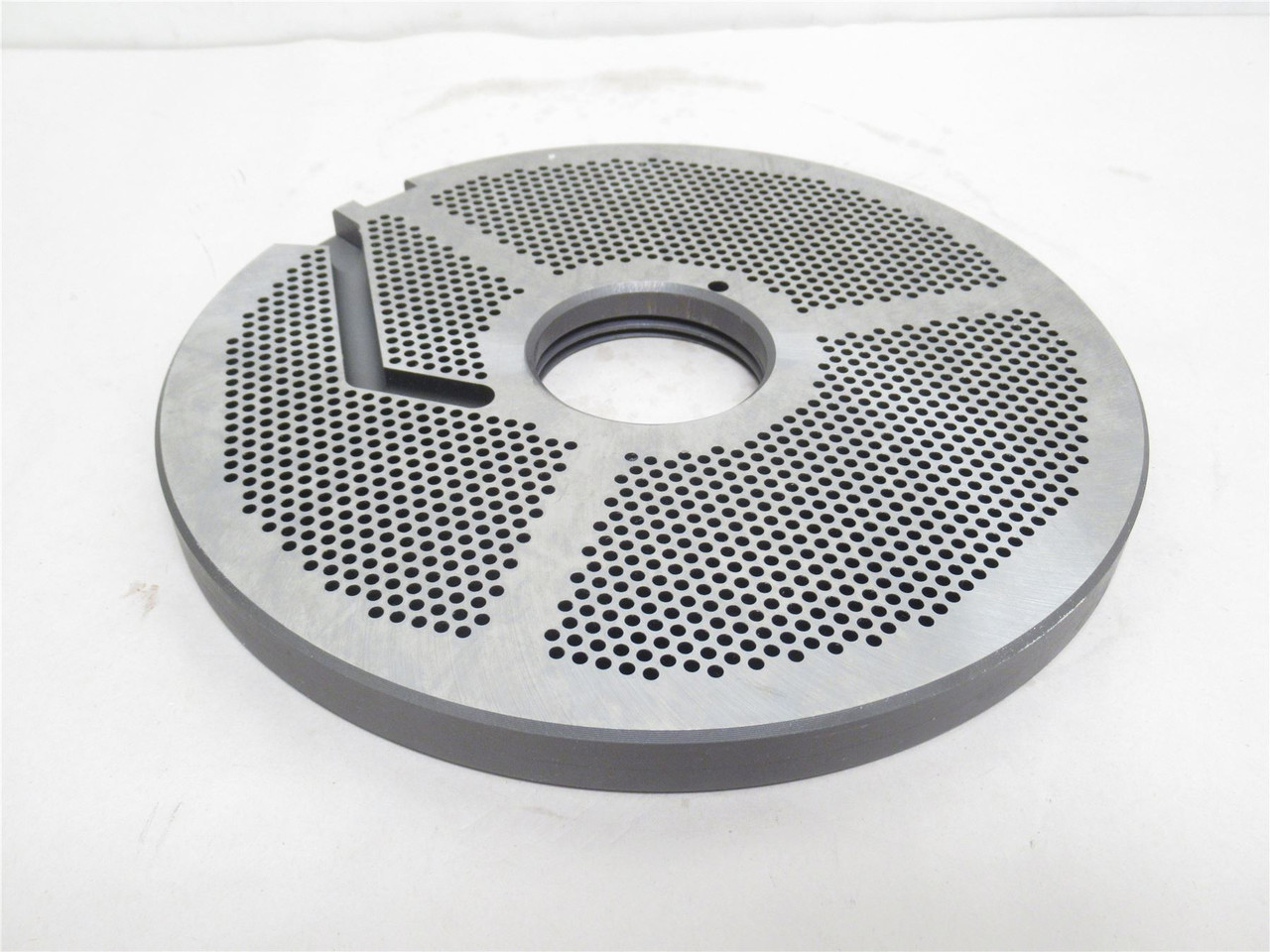 Combicut CBS250613.8STC; Grinder Plate W/Bone Groove 9-3/4"OD