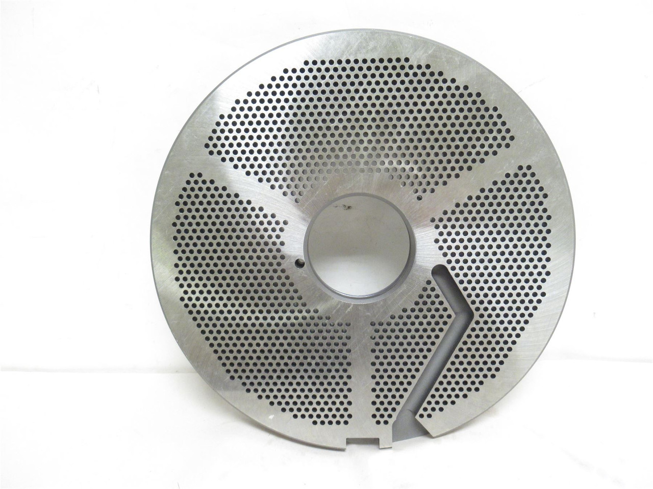 Combicut CBS250613.8STC; Grinder Plate W/Bone Groove 9-3/4"OD