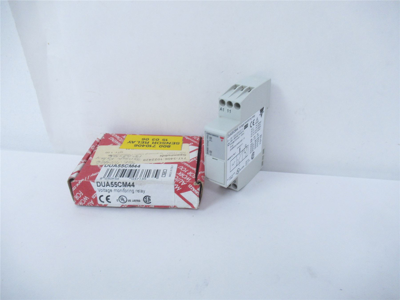 Carlo Gavazzi DUA55CM44; Relay Voltage Monitoring 6VA@230VAC